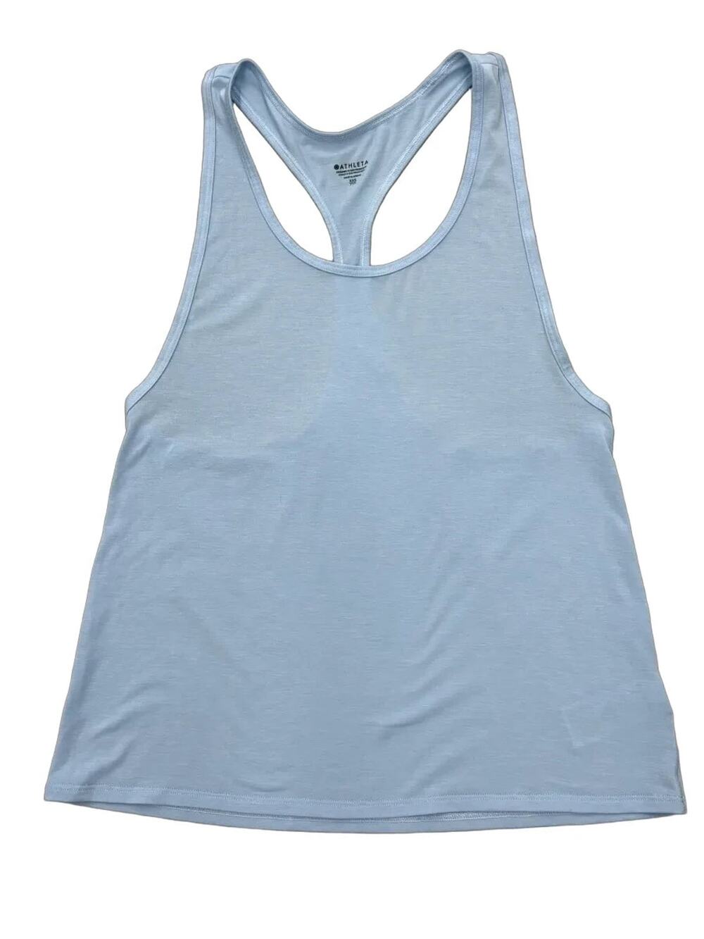 Athleta Light Blue Racerback Tank Top
